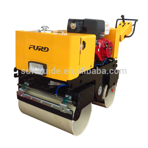 800kg Small Double Drum Man-holding Vibratory Road Roller For Sale FYL-800